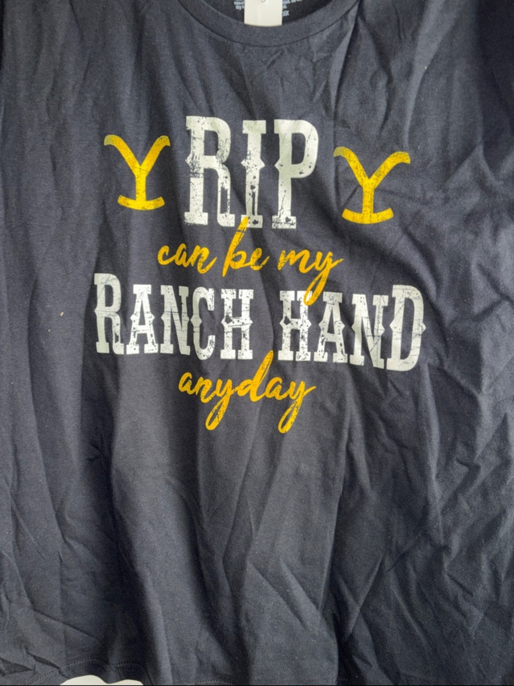 Yellowstone Black 'Rip Ranch Hand' Graphic Tee - Picture 2 of 7